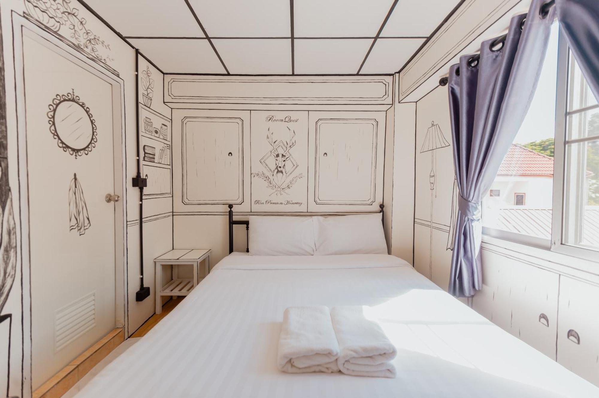 Roomquest Chiang Mai Tha Phae Szoba fotó